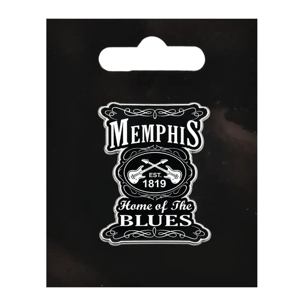 [M5608] Memphis Pin - Blk & Wht Est