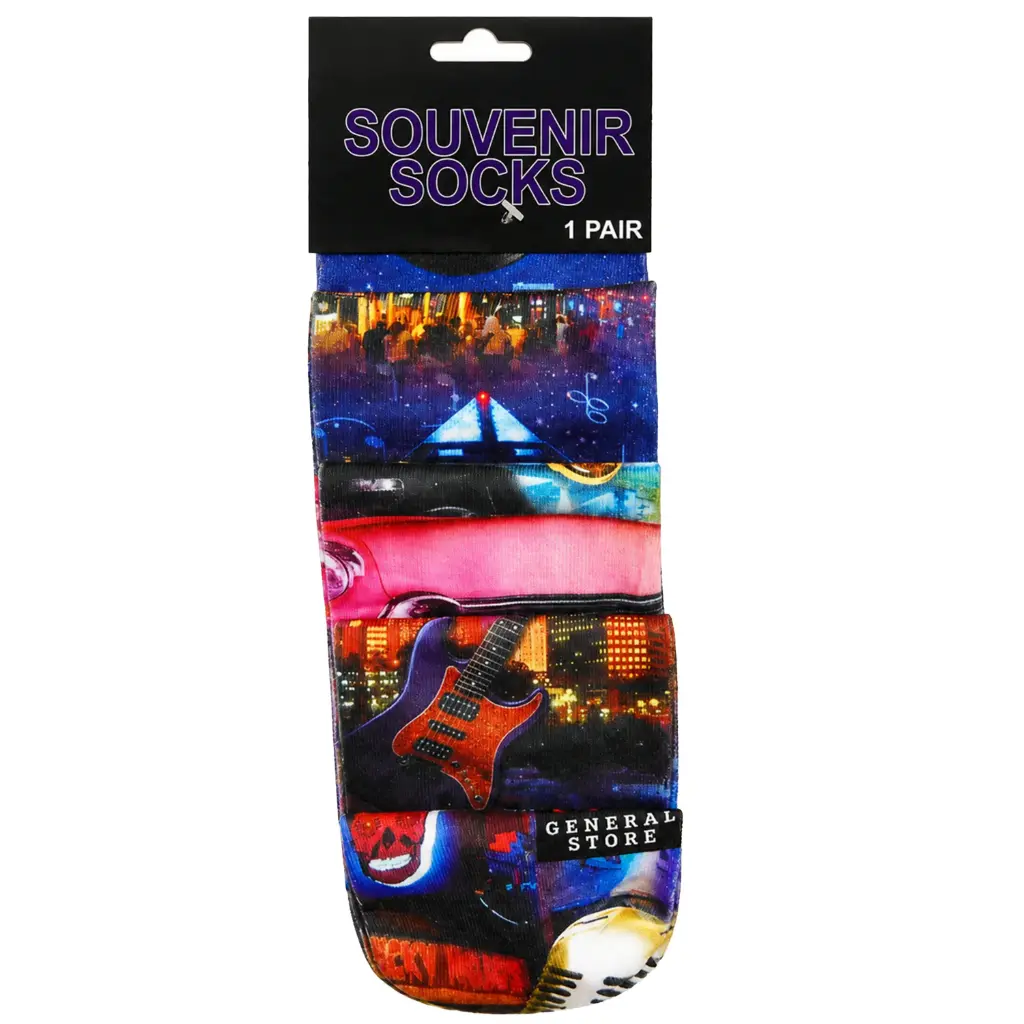 [M5787] Memphis Socks - Collage