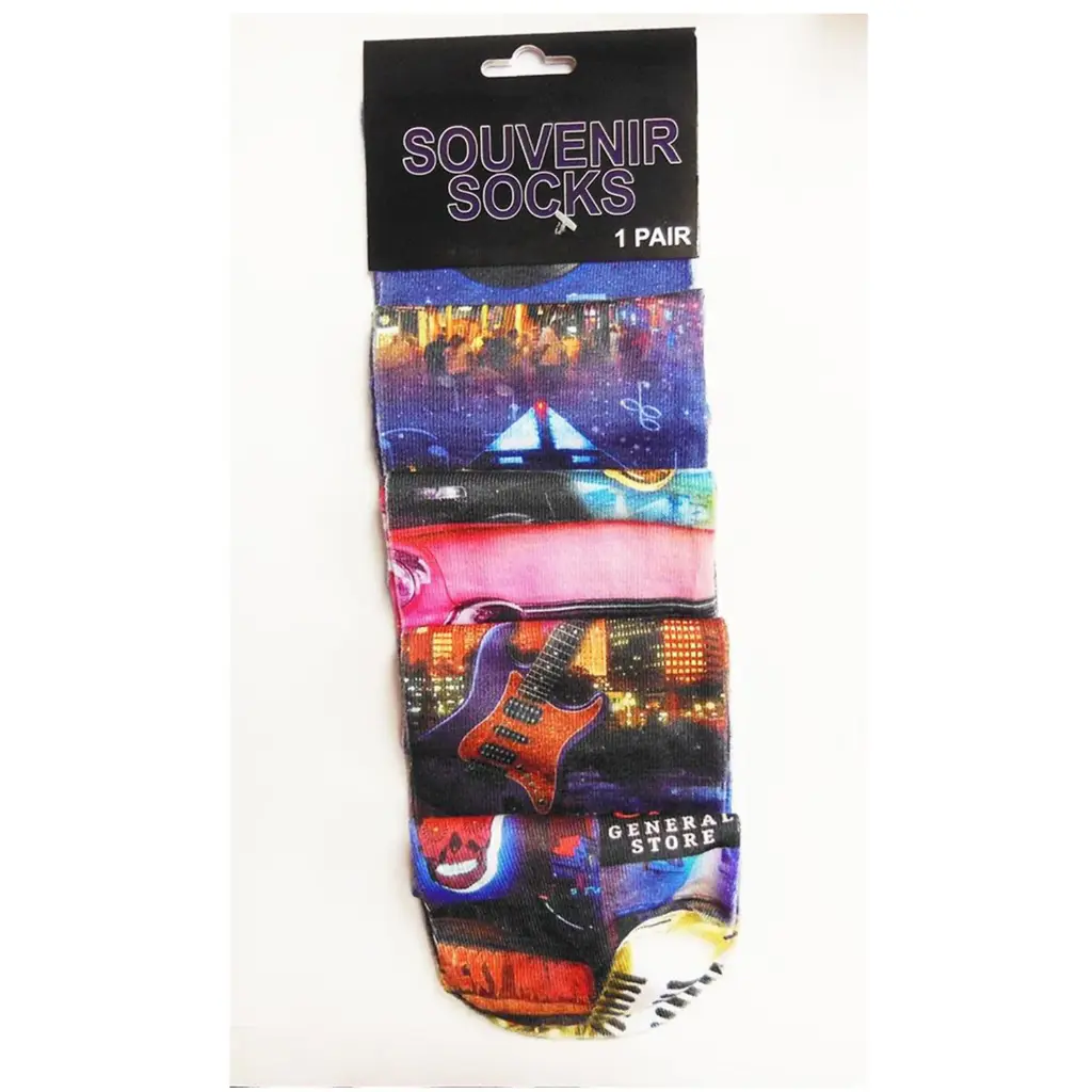 Memphis Socks - Collage