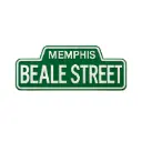 Memphis Magnet - Beale Street Sign Tin
