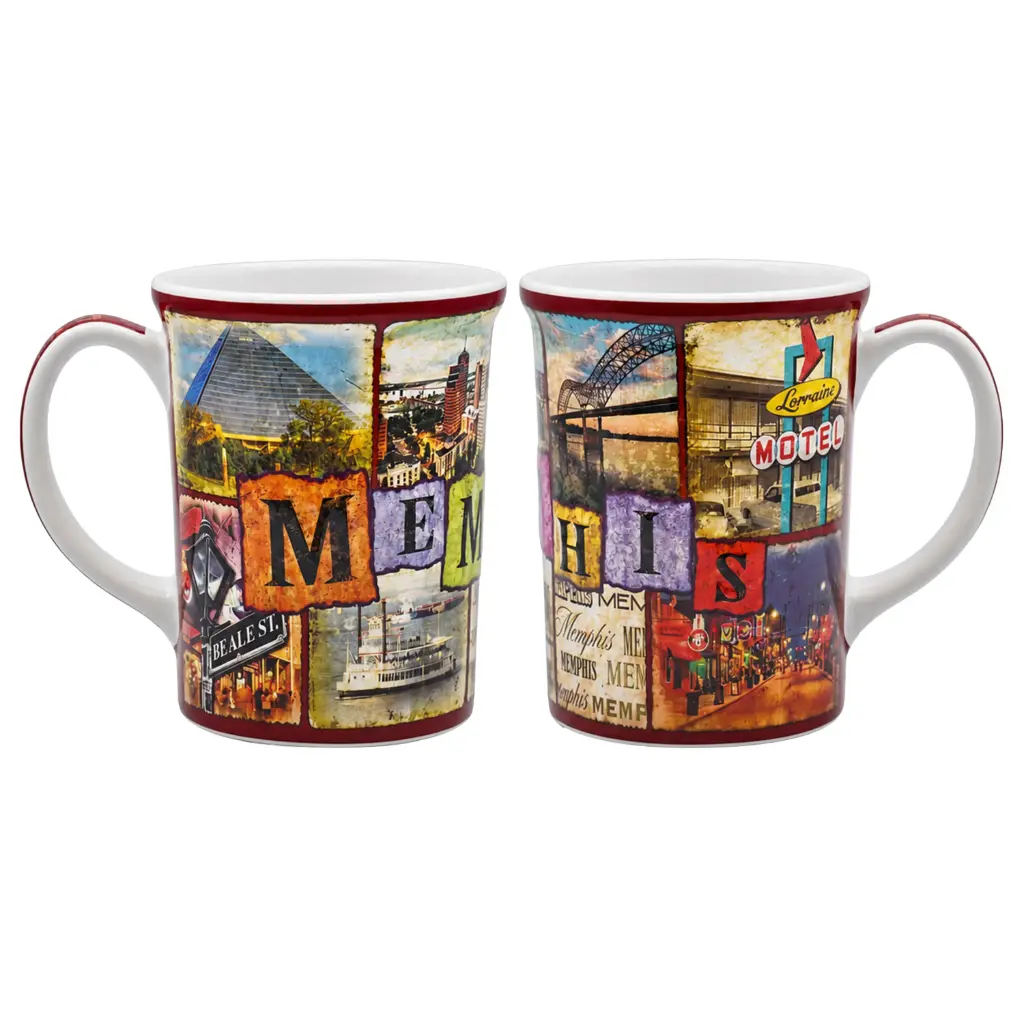 [M5864] Memphis Mug - Photos Embossed