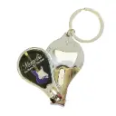 Memphis Keychain, Nail Clipper & Bottle Opener