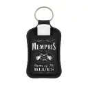 Memphis Keychain w/Multiuse Pouch - Blk & Wht Est.