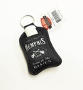 Memphis Keychain w/Multiuse Pouch - Blk & Wht Est.