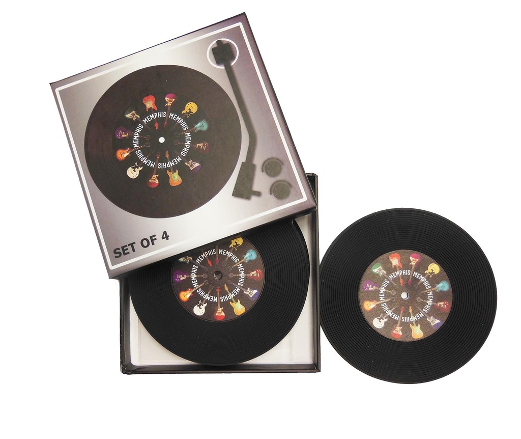 [M6311] Memphis Coasters - Records - 4pc Set