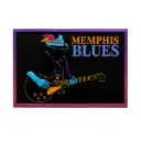 Memphis Magnet - Blues Man 3D Foil