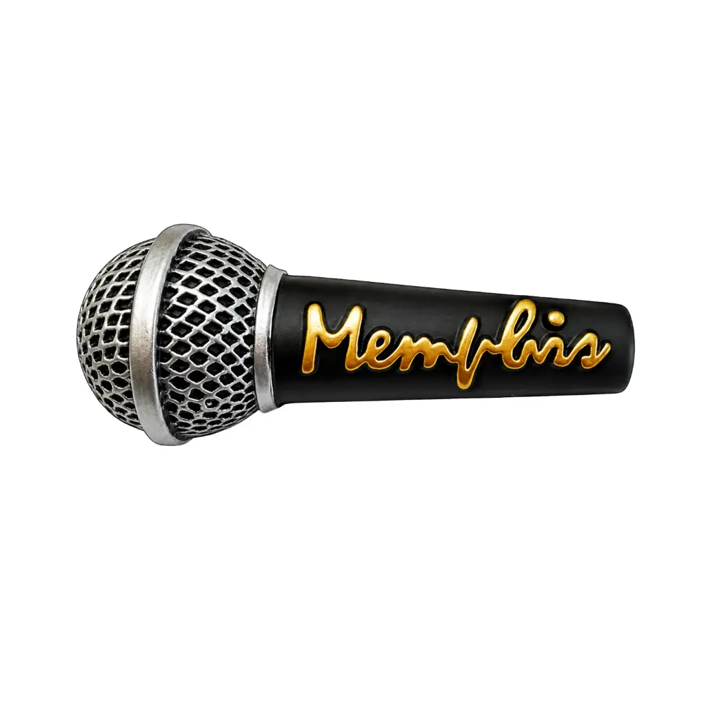 [M6567] Memphis Magnet - Resin Microphone