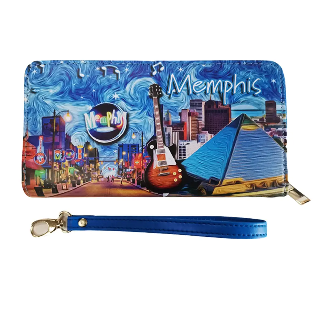 Memphis Wallet - Starry Night