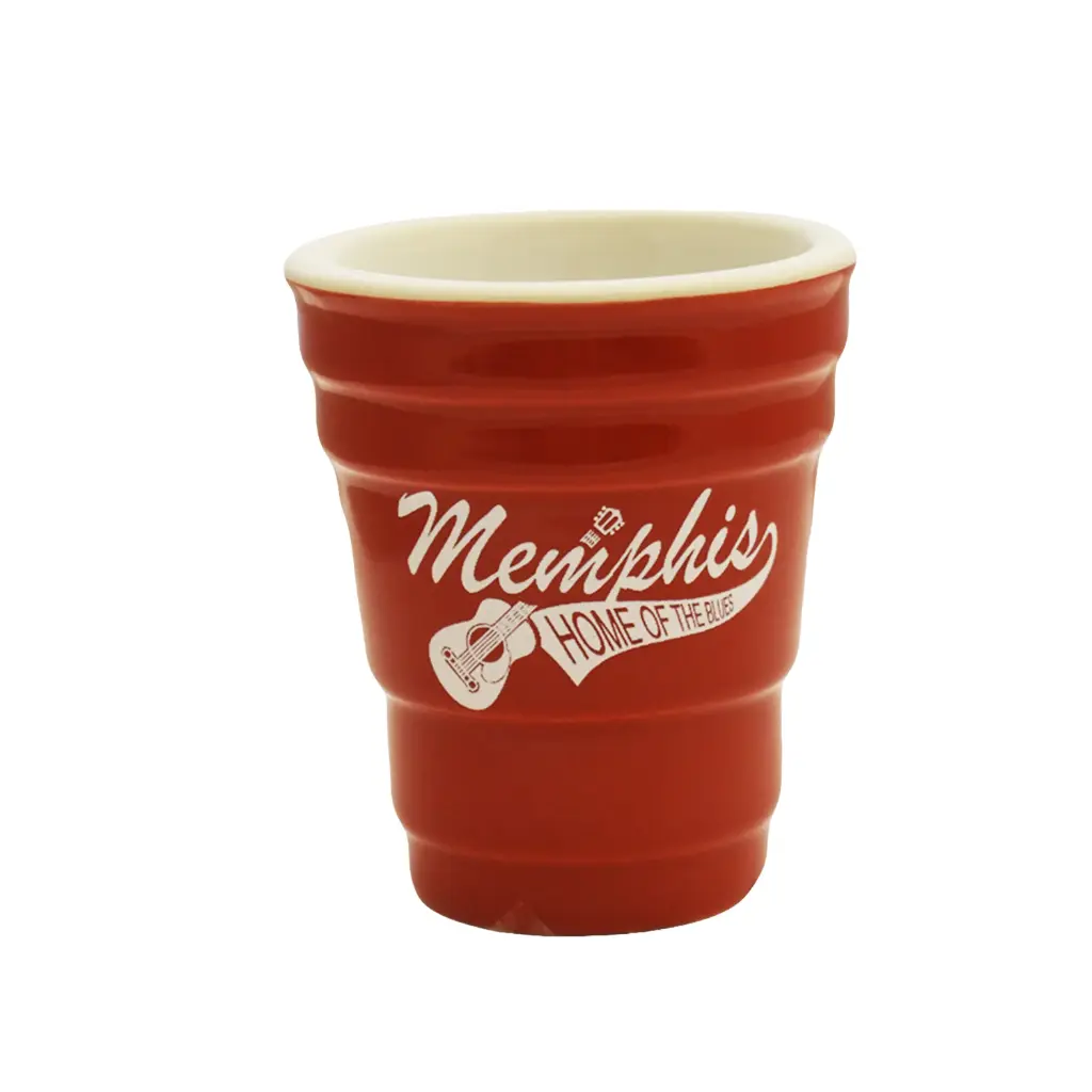 [M6667] Memphis Shot Glass - Red Solo Cup