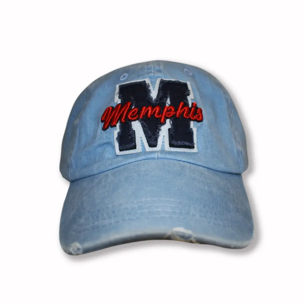 [M6793] Memphis Cap - Blue Denim
