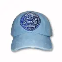 Memphis Cap - Blue Demin Guitar Pick
