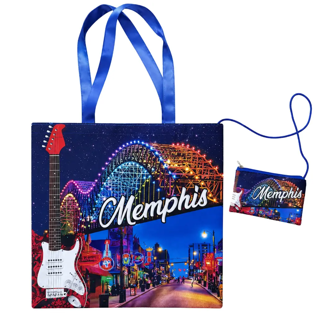 [M6901] Memphis Bag with Pouch - Bridge Lights - 12 pc Set