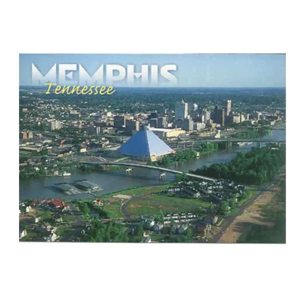 [MSP2087] Memphis Postcards - Aerial - Pack of 50