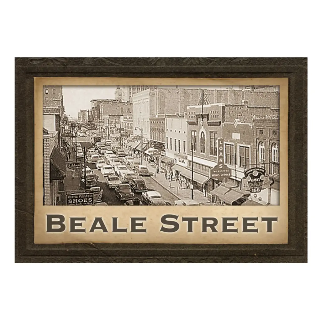 Memphis Postcard - Old Beale Street - Pack of 50