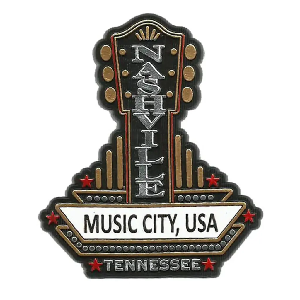 Nashville Magnet - Guitar Marquee