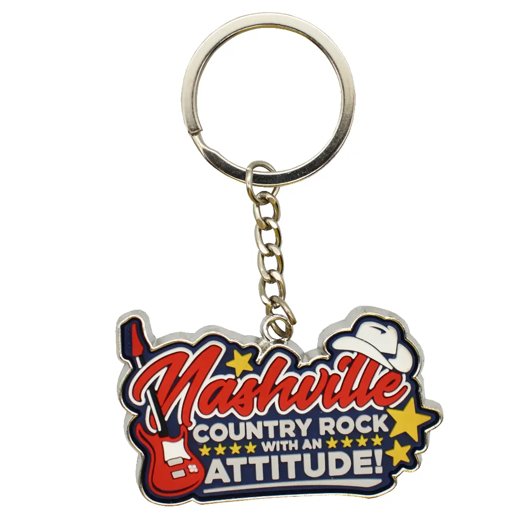 Nashville Keychain - Country Attitude