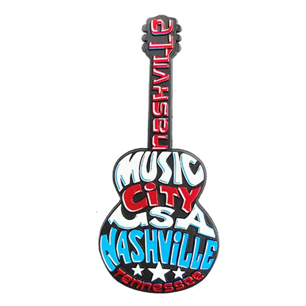 [N5264] Nashville Magnet - Guitar Funky Words