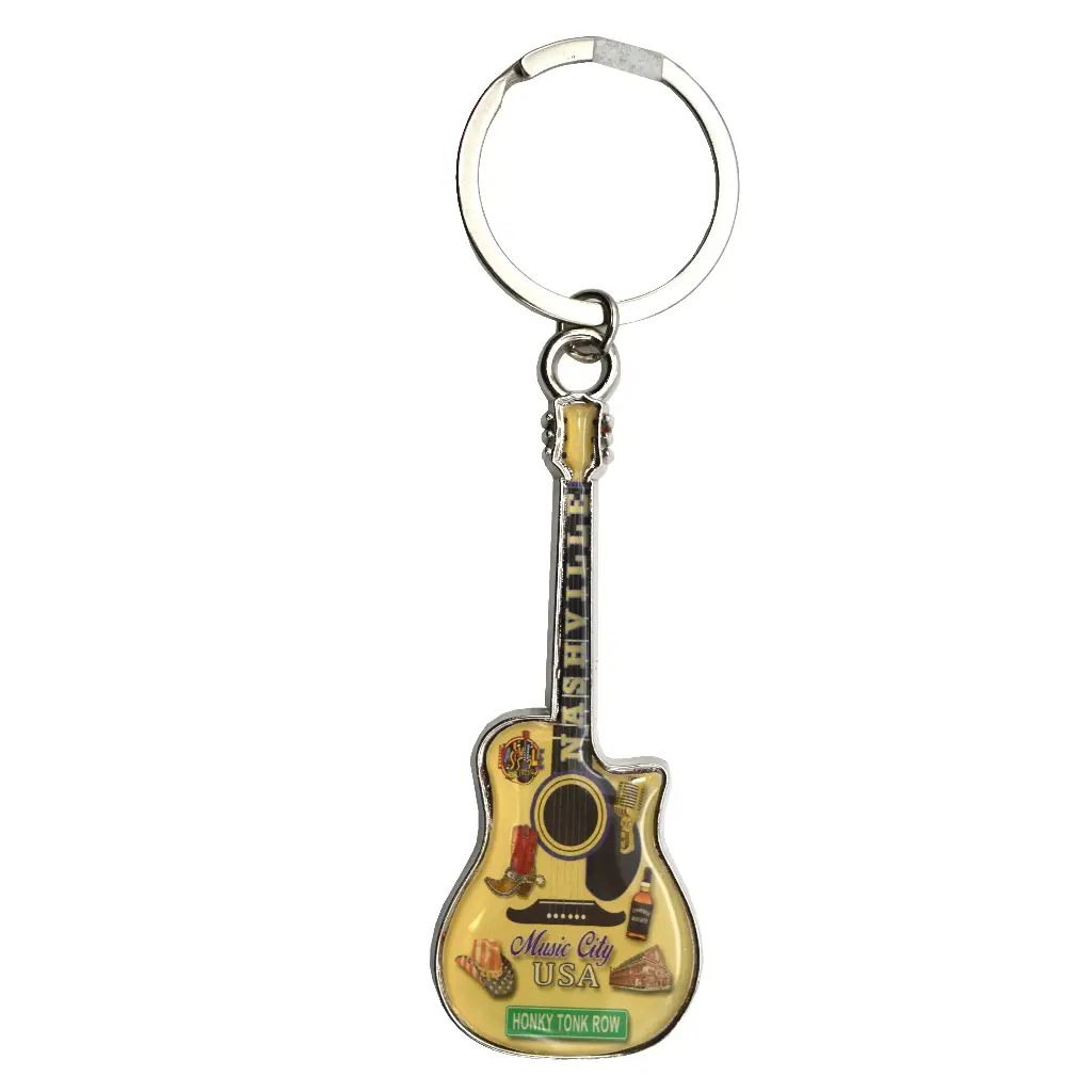 Nashville Keychain - Guitar Patches