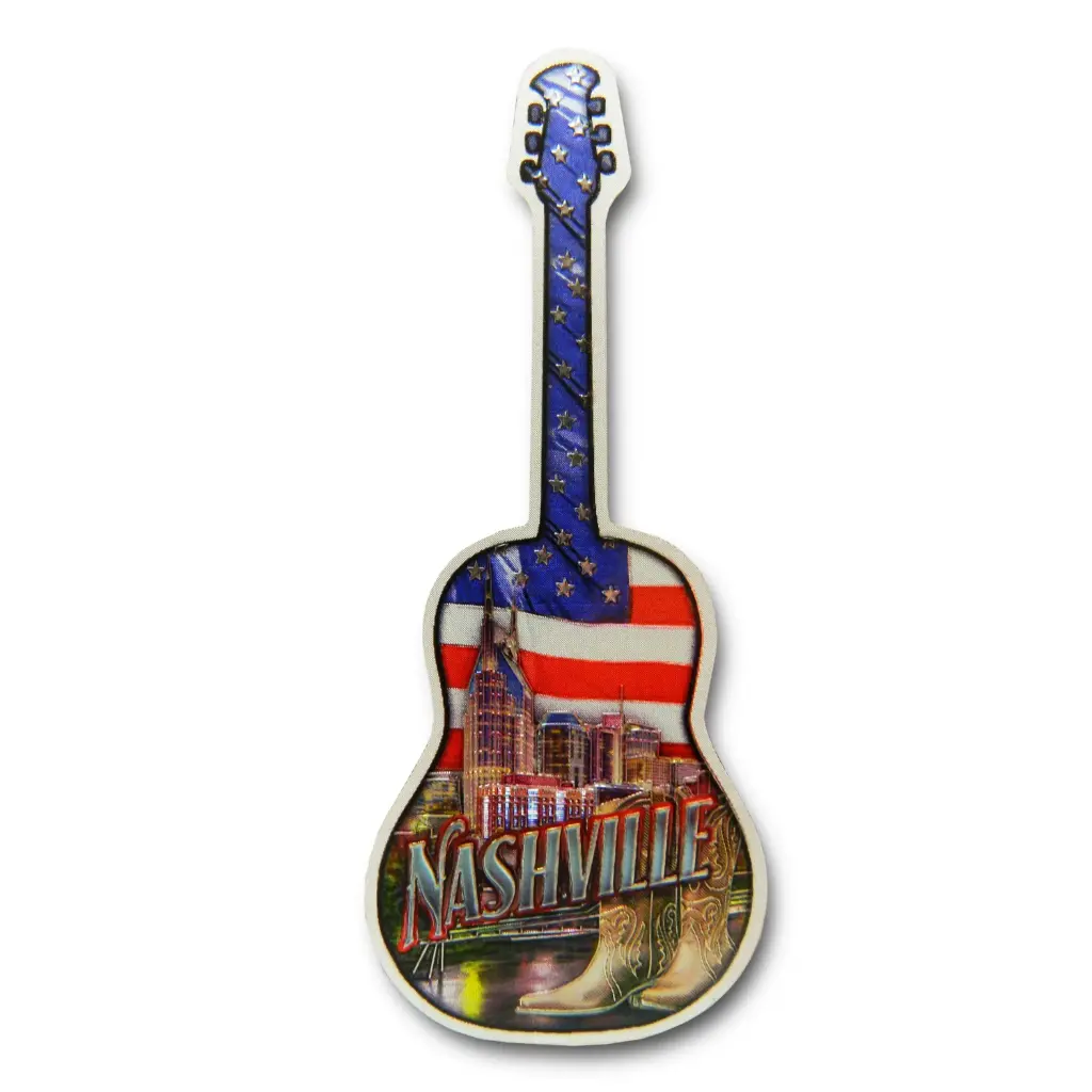 Nashville Magnet - Guitar Foil