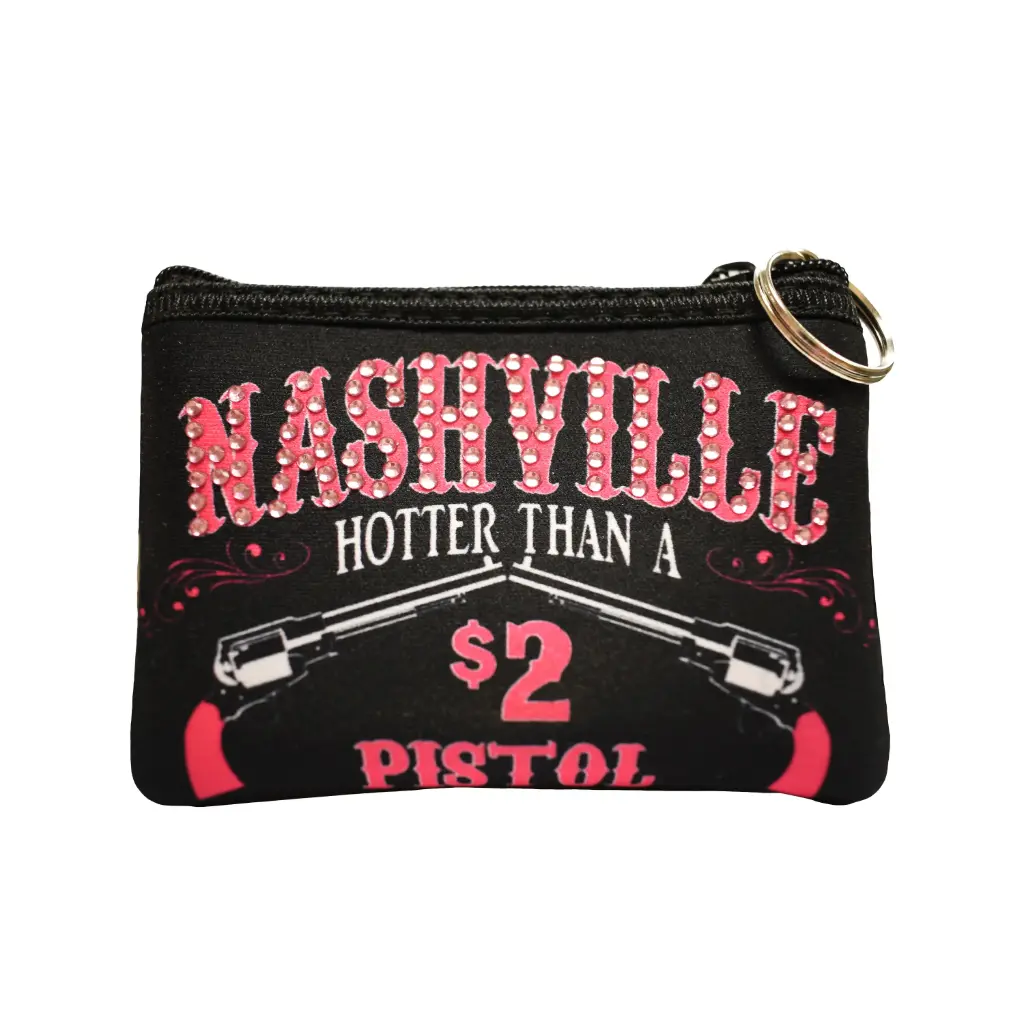 Nashville Keychain/Coin Purse - Pistol
