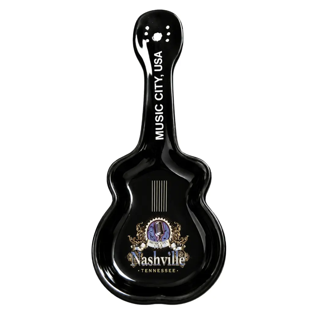 Nashville Spoon Rest / Ashtray - Guitar Shape