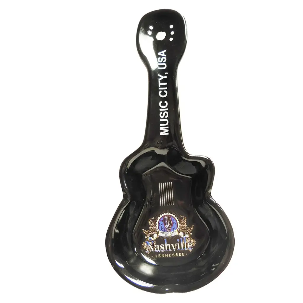 Nashville Spoon Rest / Ashtray - Guitar Shape