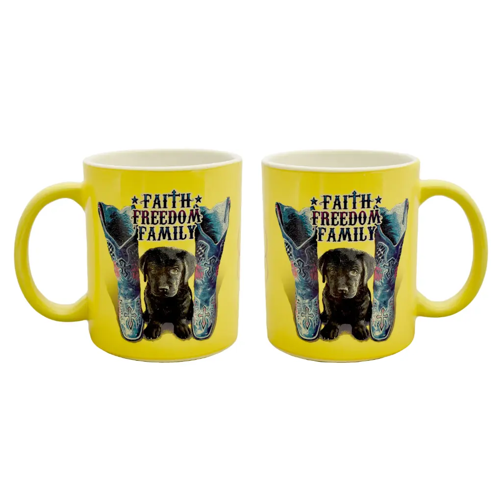 [N6113] Nashville Mug - Faith Puppy