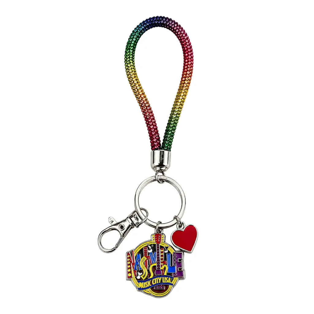 Nashville Keychain - Wristlet w/ Charms