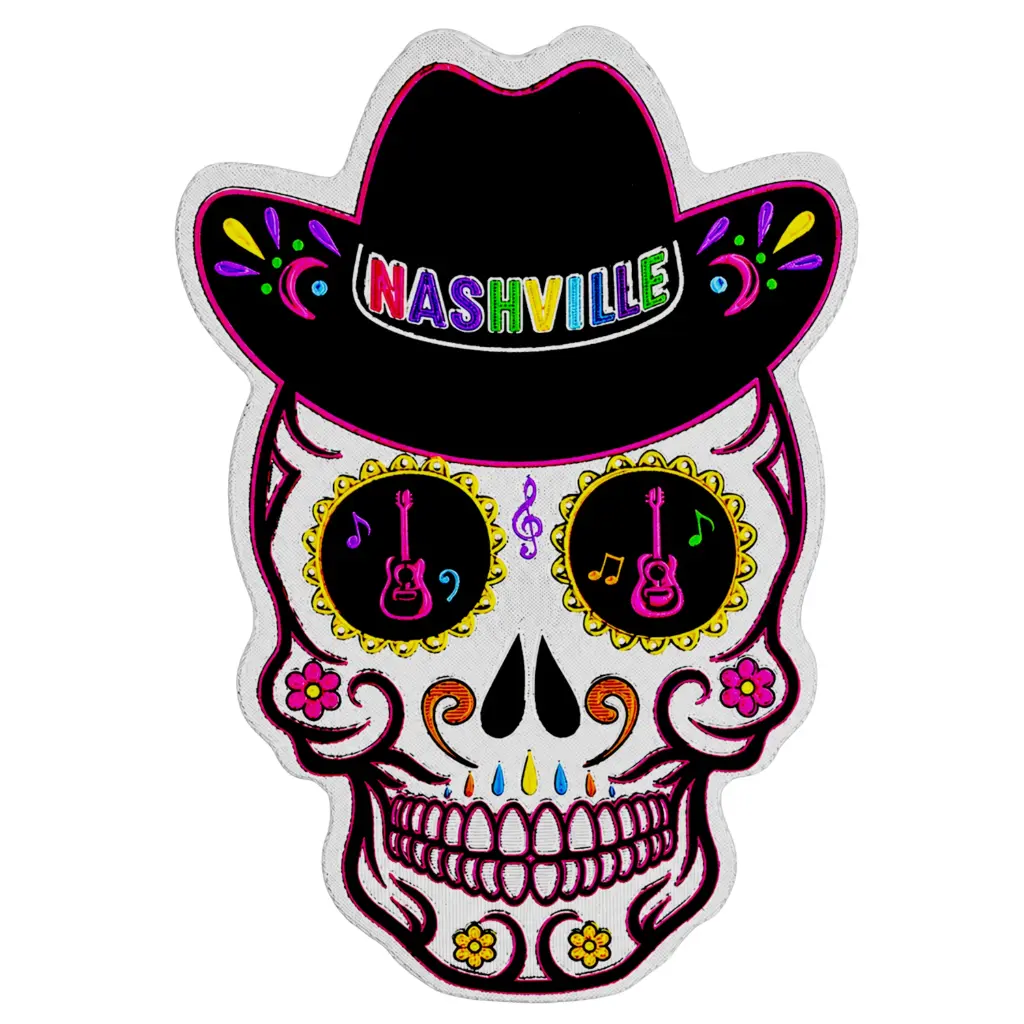 Nashville Magnet - Skull Cowboy Hat