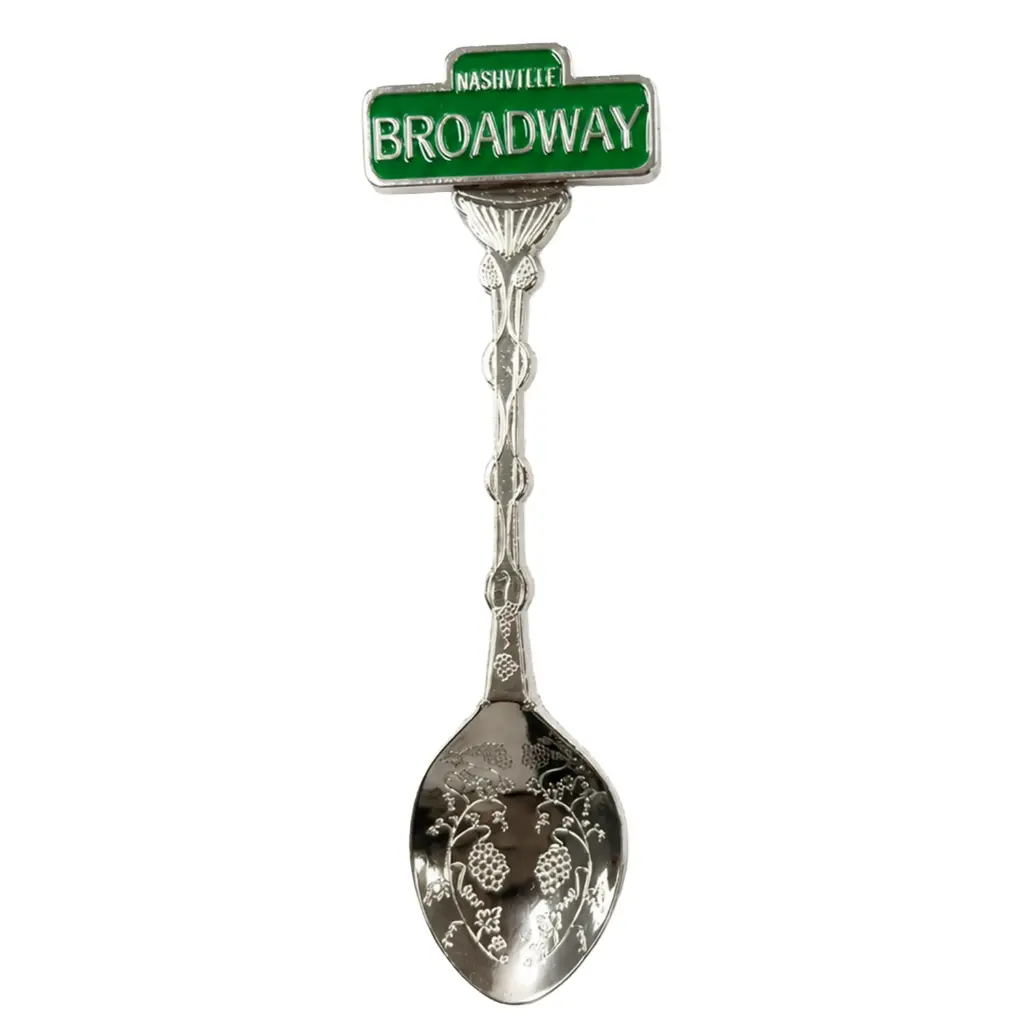 [N6863] Nashville Spoon - Broadway Sign