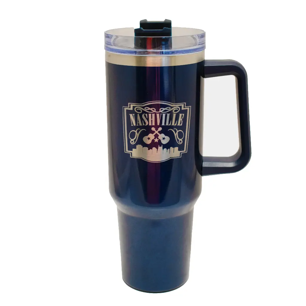 [N7018] Nashville Tumbler 40oz- Blue