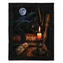Lisa Parker Art Throw Blanket - The Witching Hour