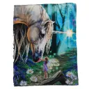 Lisa Parker Art Throw Blanket - Fairy Whispers