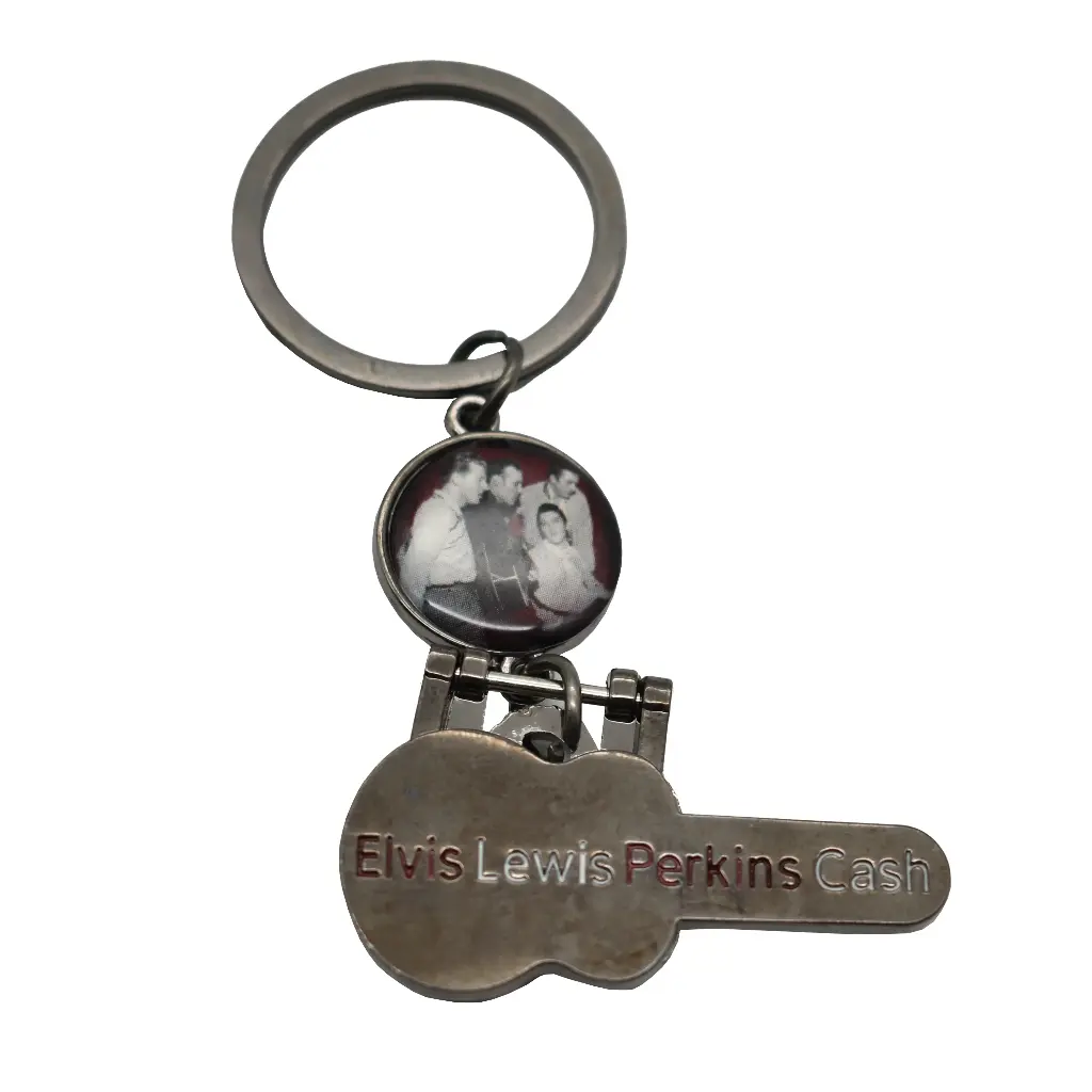 [Q5865] Million Dollar Quartet Keychain - Guitar Case