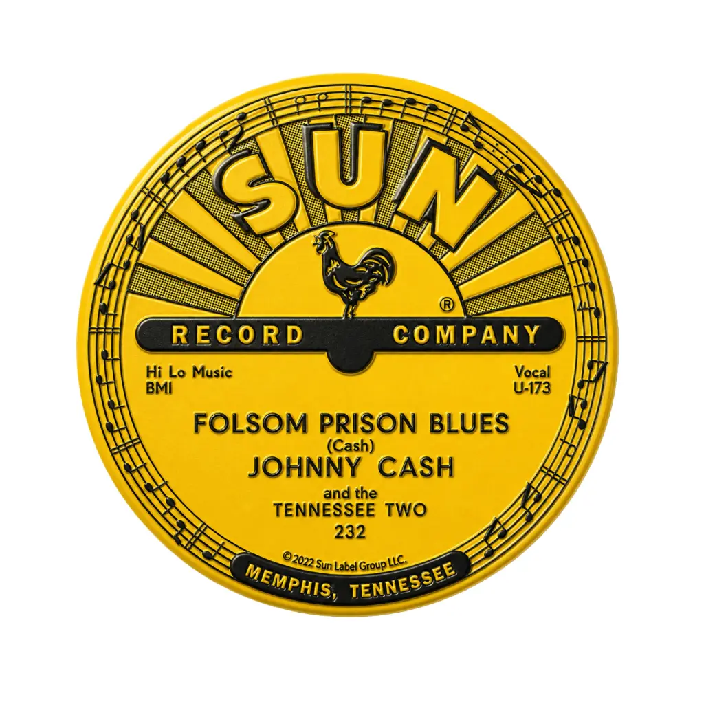 [SR6445] Sun Record Magnet - Johnny Cash Folsom Prison