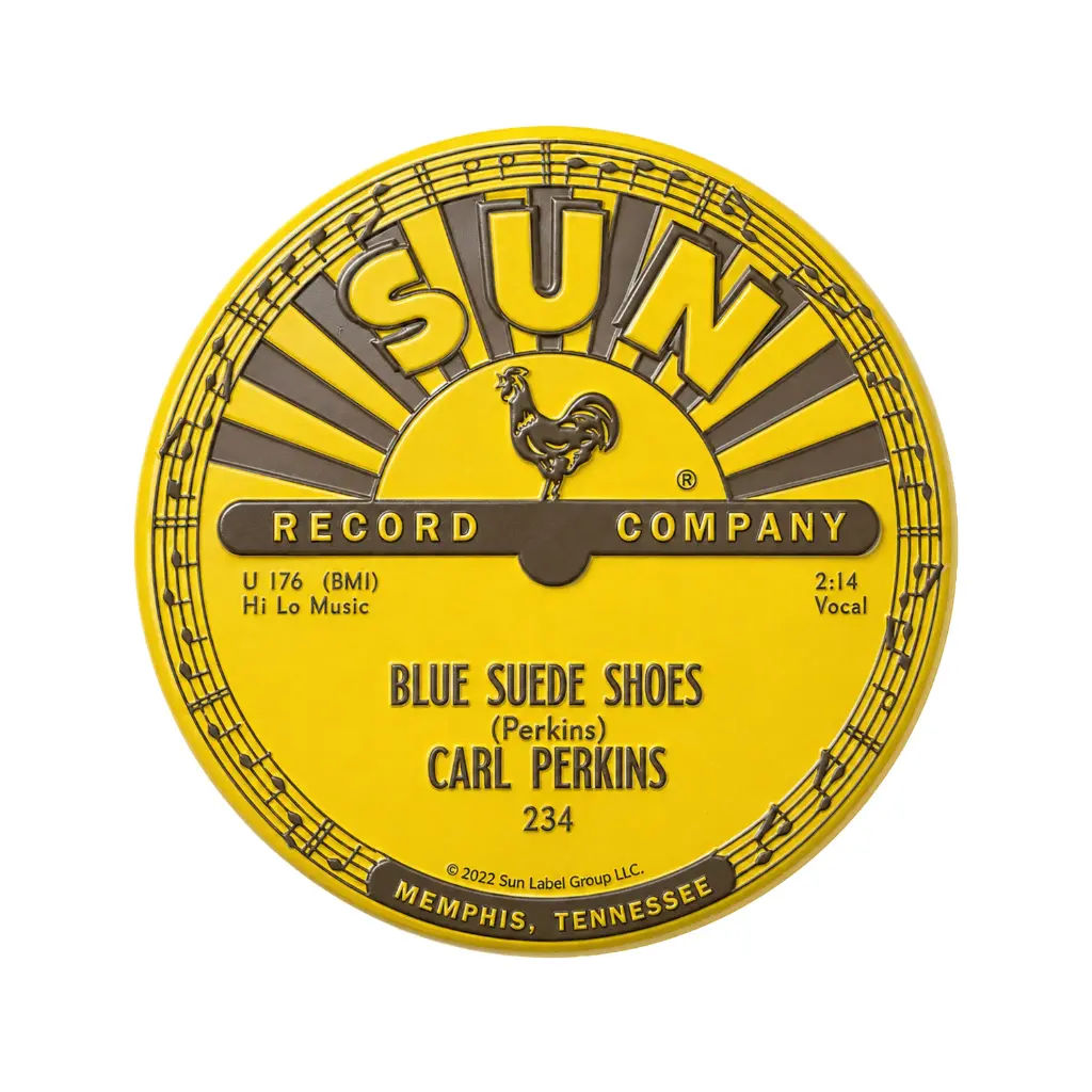 Sun Record Magnet -  Blue Suede Shoes /Carl Perkins