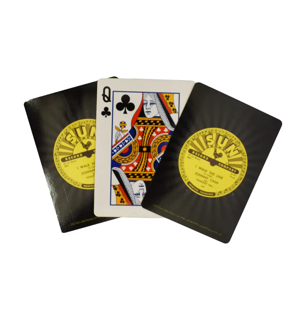 [SR6460] Sun Record Playing Cards - Johnny Cash I Walk The Line