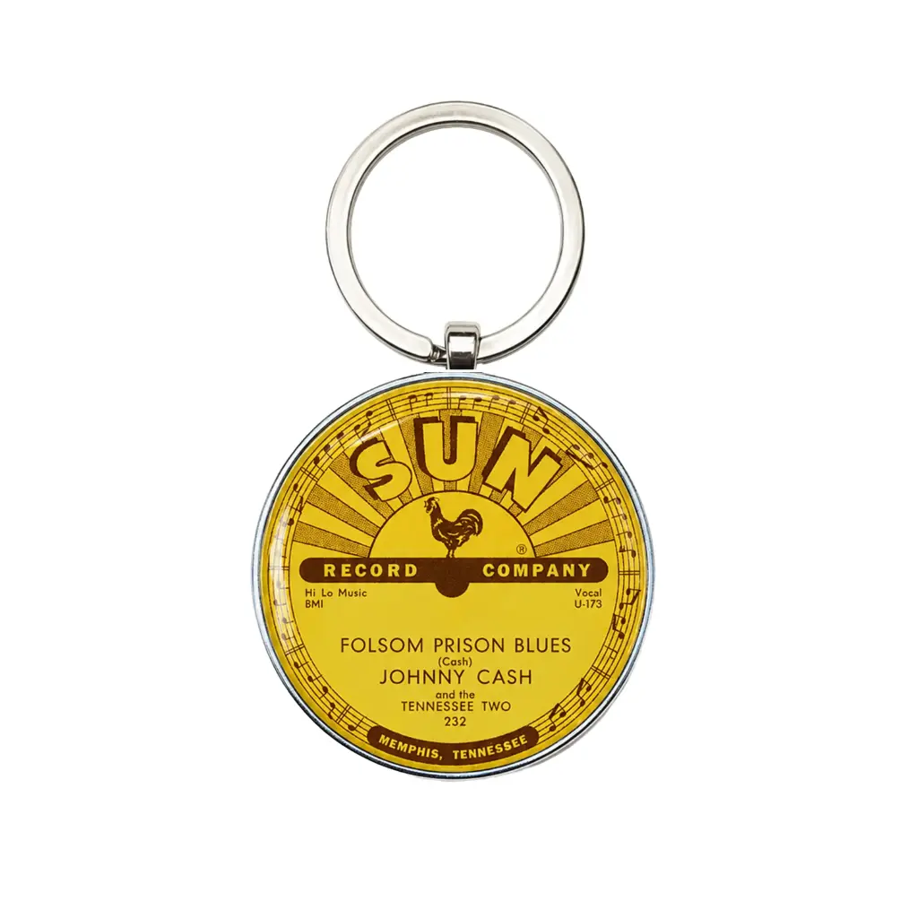 [SR6474] Sun Record Keychain - Johnny Cash Folsom Prison