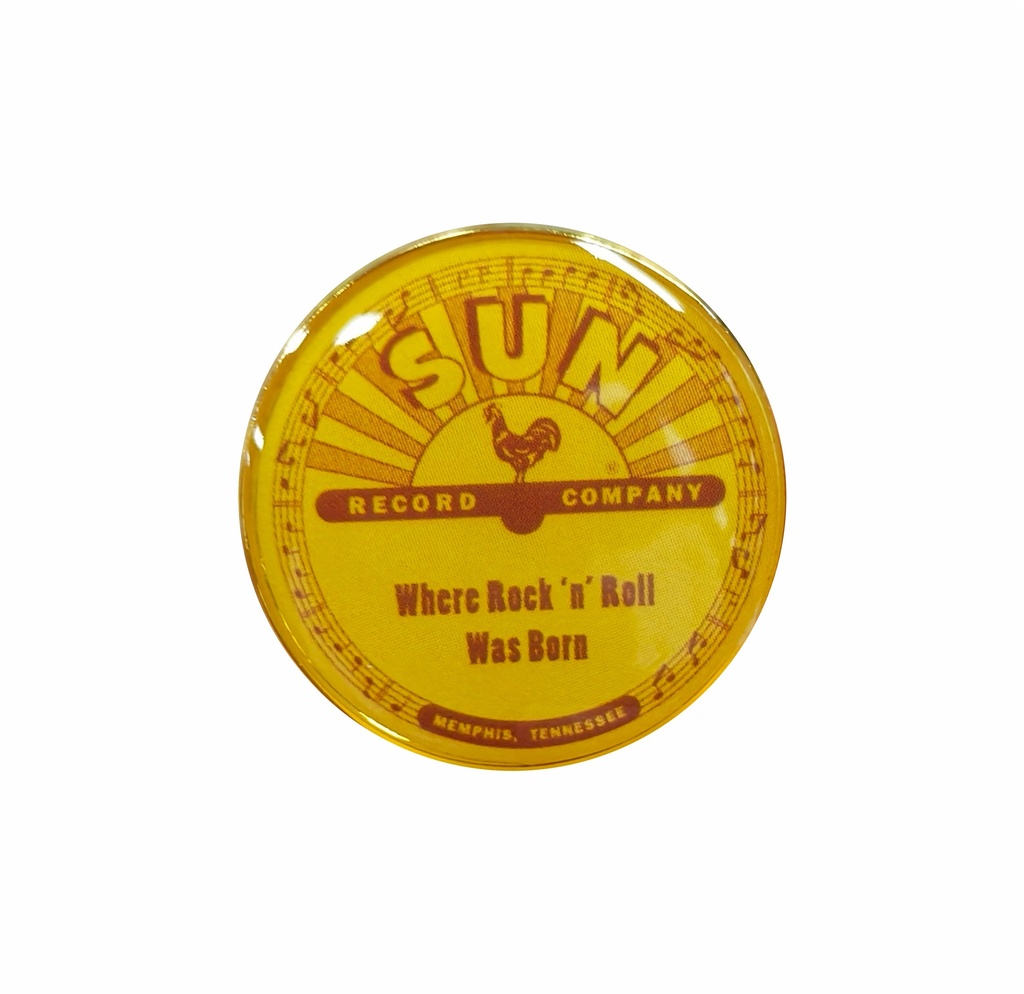 [SR6703] Sun Record Pin - Where Rock 'N' Roll Was Born