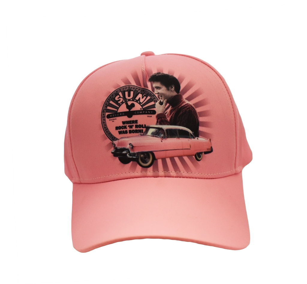 Sun Record Cap - Elvis Pink