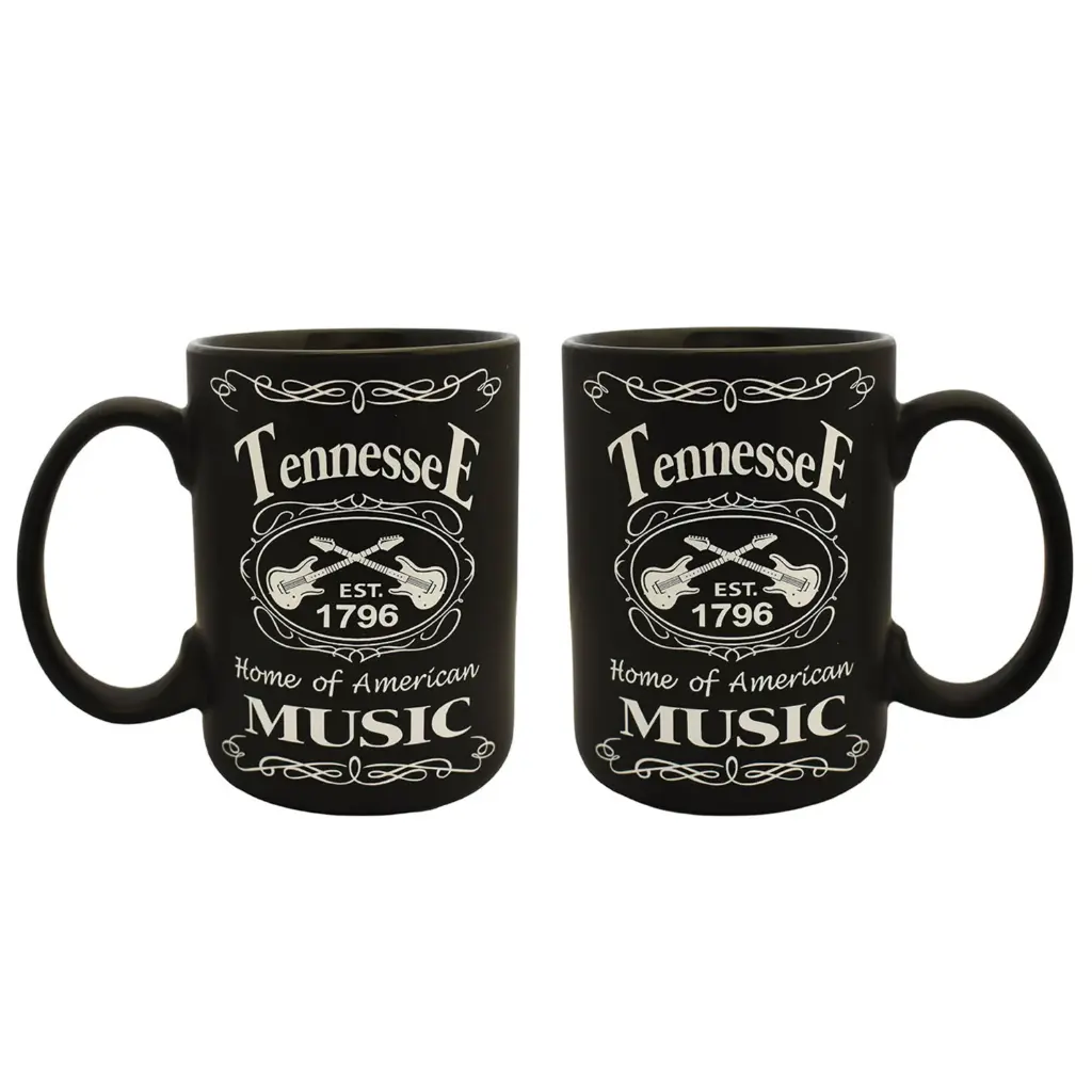 Tennessee Mug - Blk & Wht