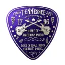 Tennessee Magnet - Foil Guitar Pick Large