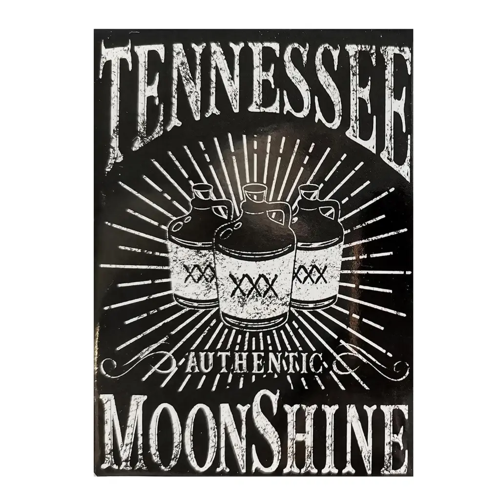 [T6548] Tennessee Magnet - Moonshine Blk&Wht