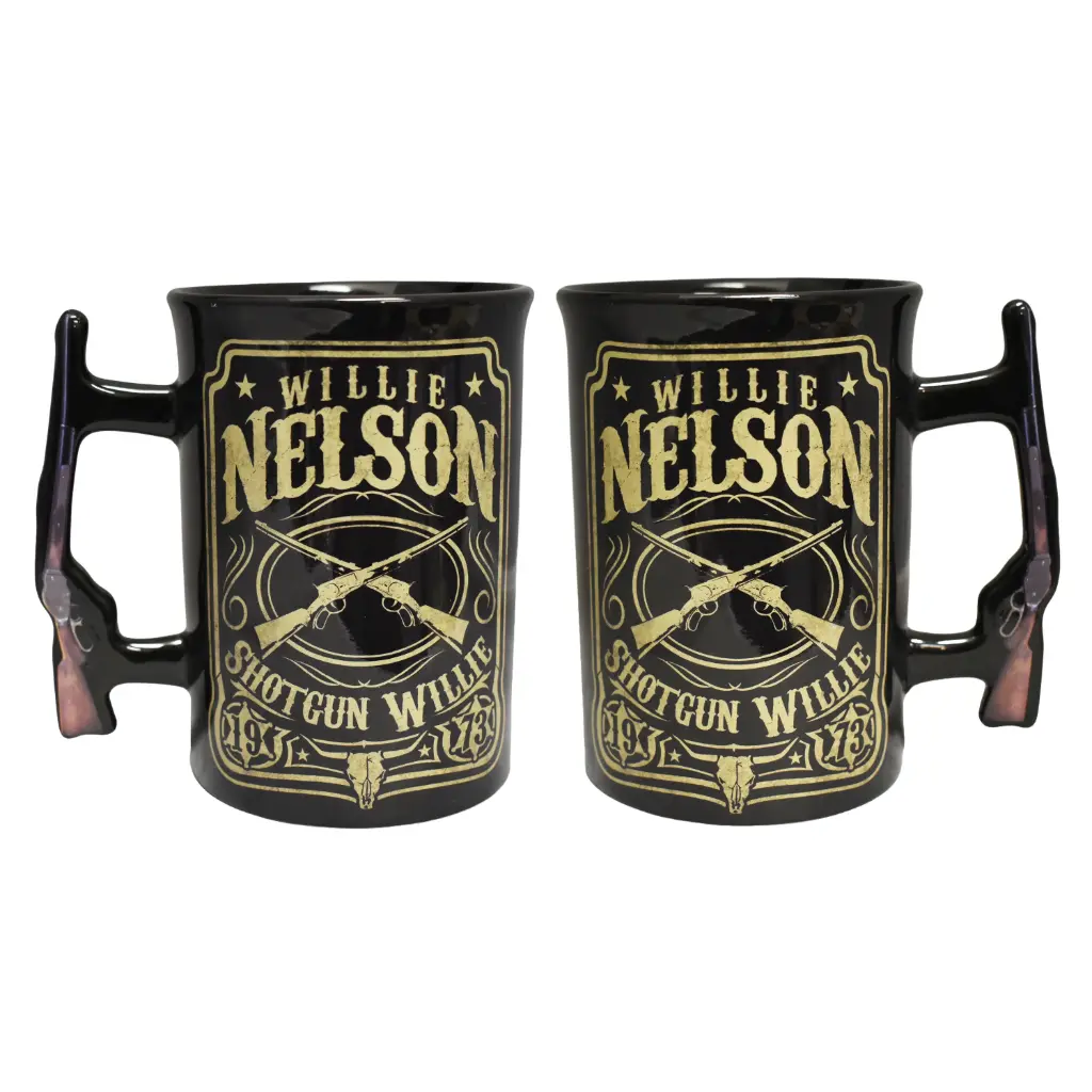 [W6030] Willie Nelson Mug - Shotgun Willie
