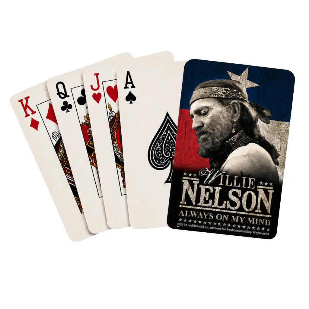 Willie Nelson Playing Cards - Always On My Mind