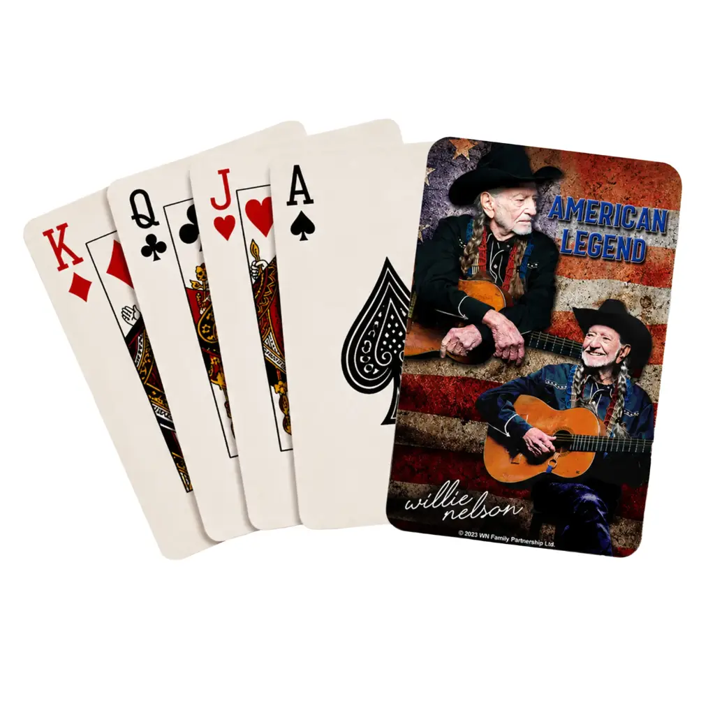 Willie Nelson Playing Cards - American Legend