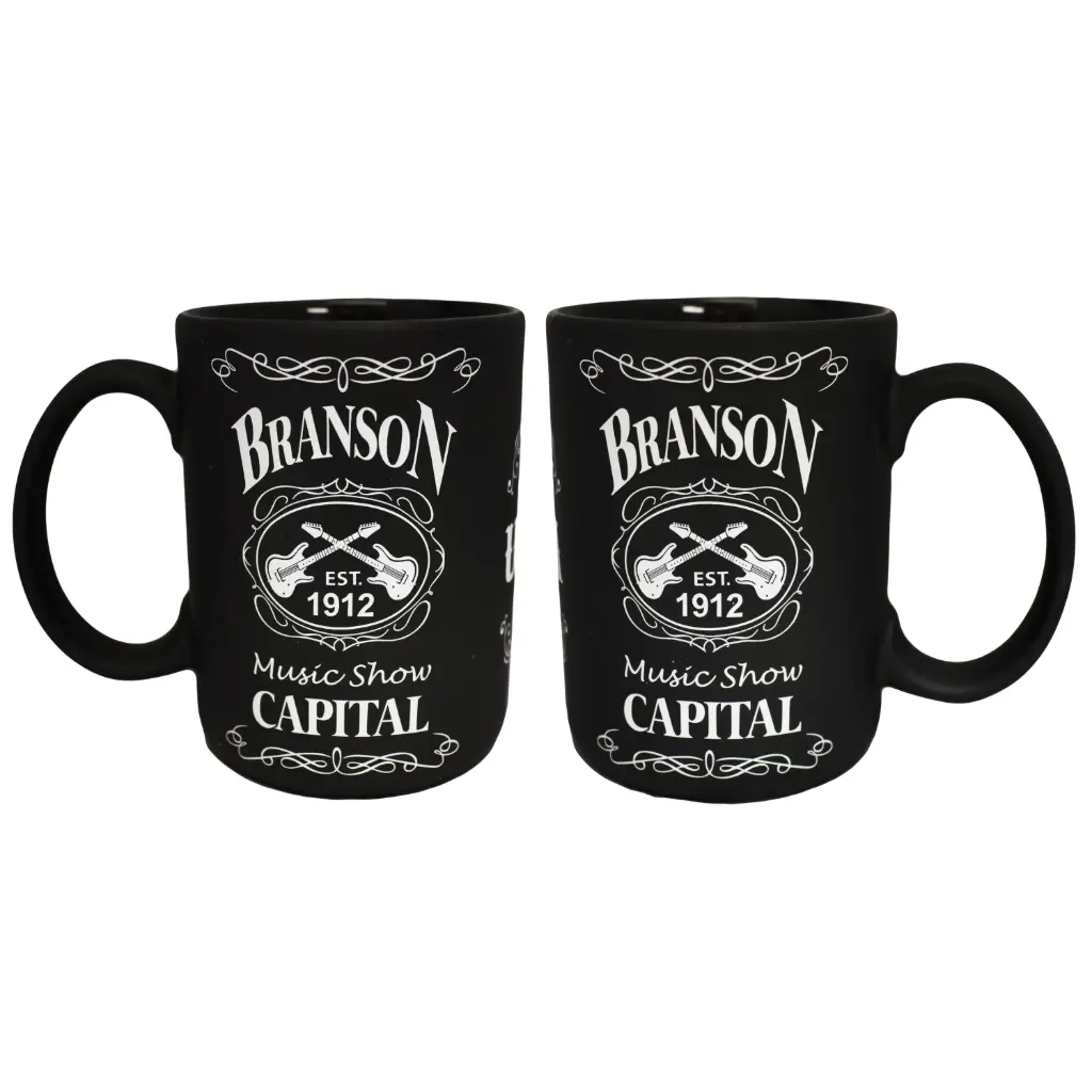 [XBR5401] Branson Mug - Blk &Wht Est. 1912