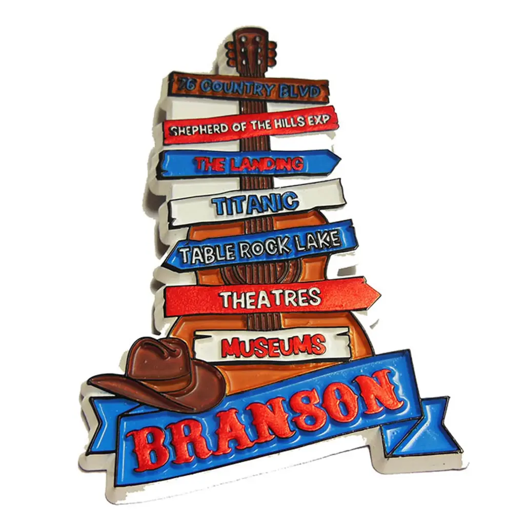 Branson Magnet - Sign Post Guitar