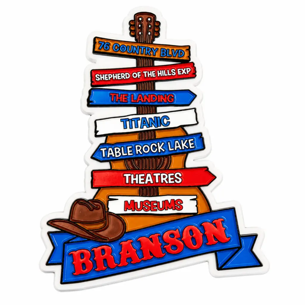 Branson Magnet - Sign Post Guitar