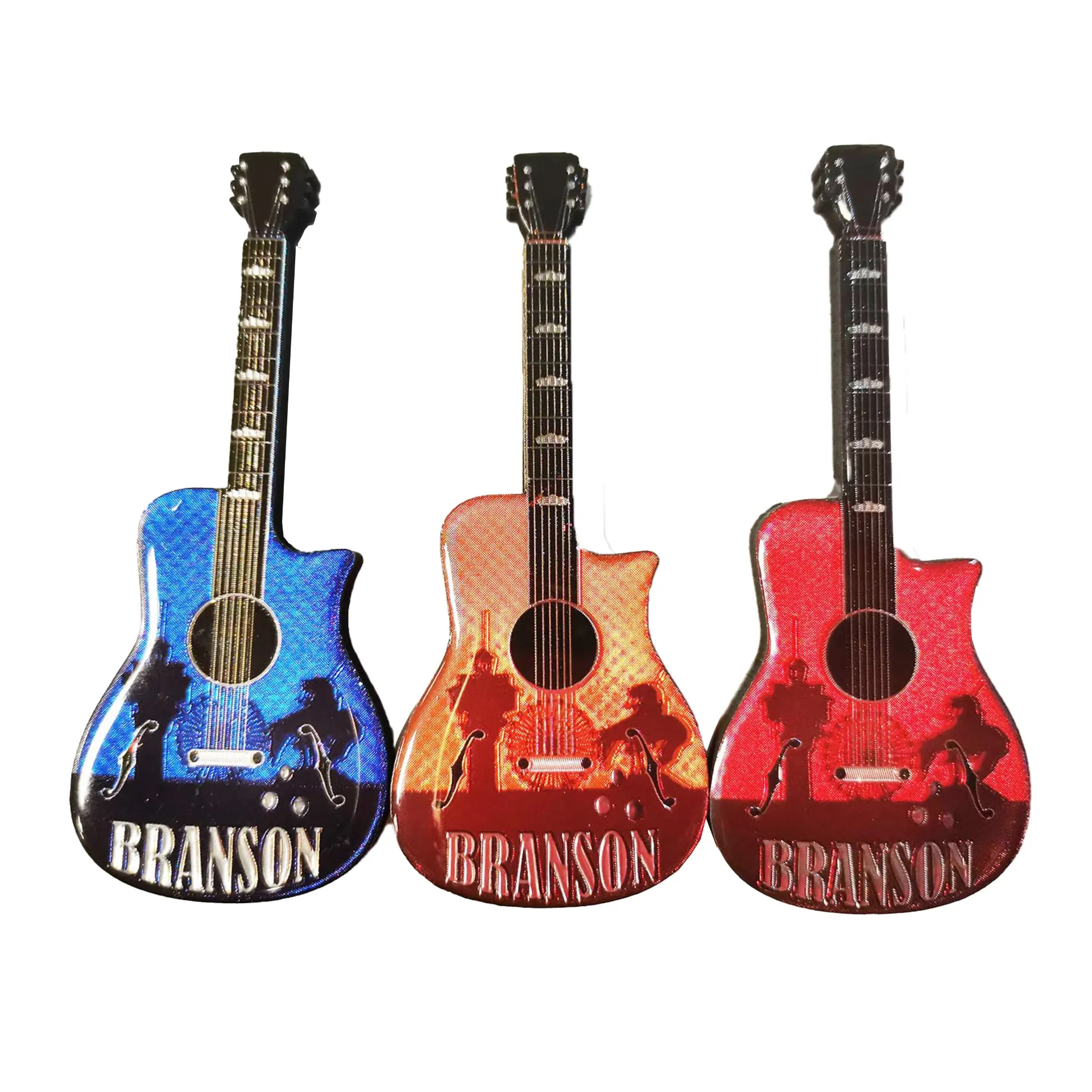 [XBR6313] Branson Magnet - Guitar Metallic